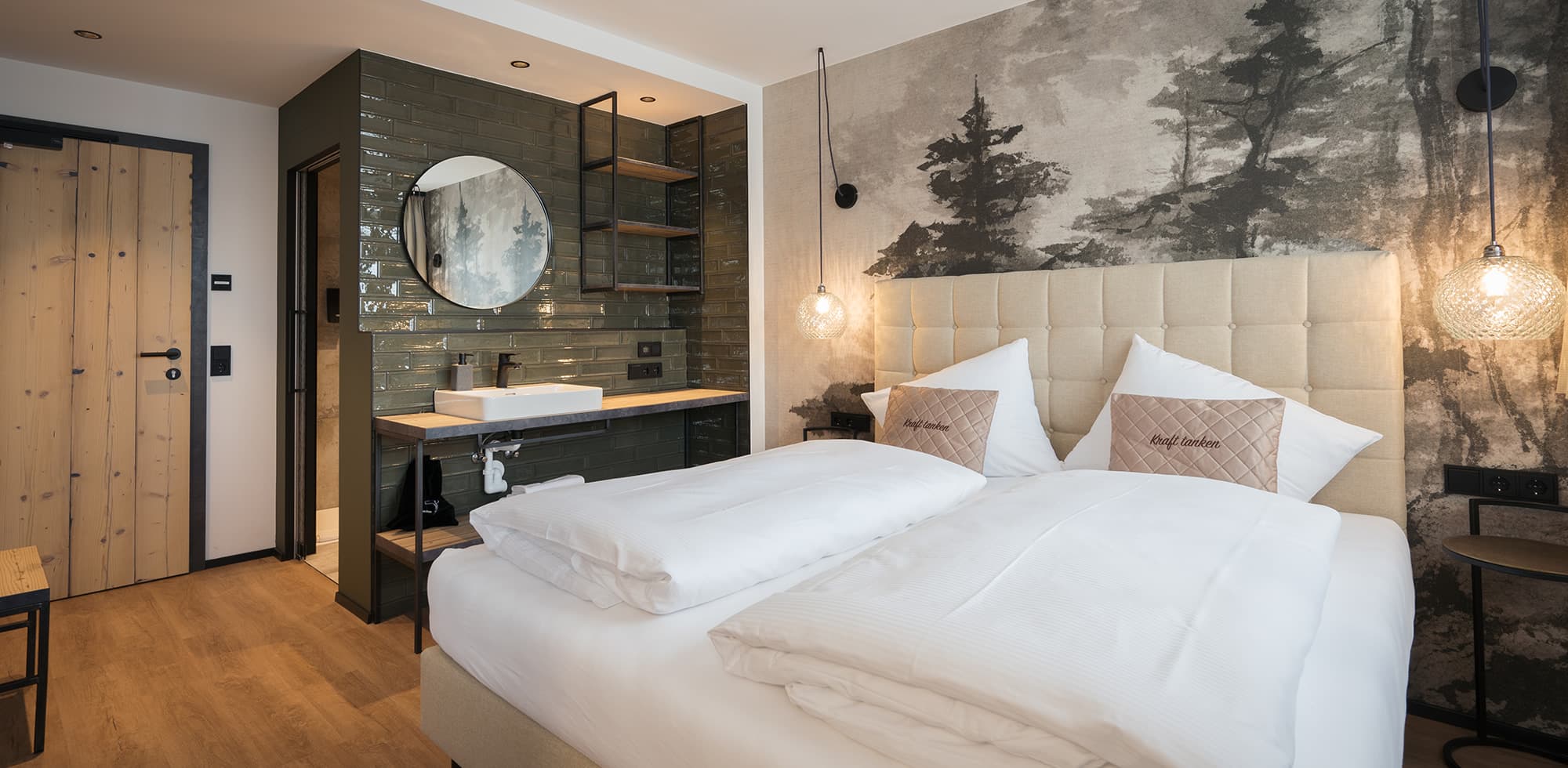 Doppelzimmer und Familienzimmer Sternenhimmel
