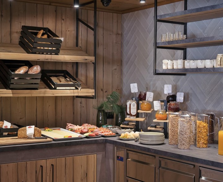 Frühstücksbuffet im Hotel Stern