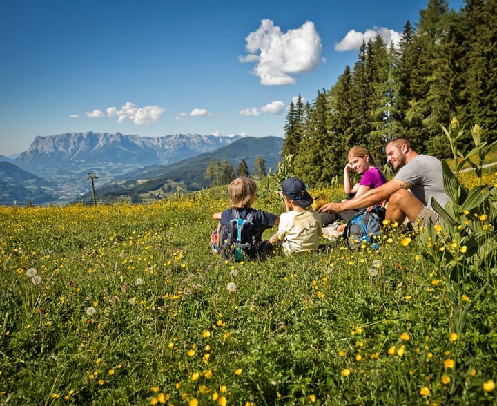 Wanderungen mit der Familie