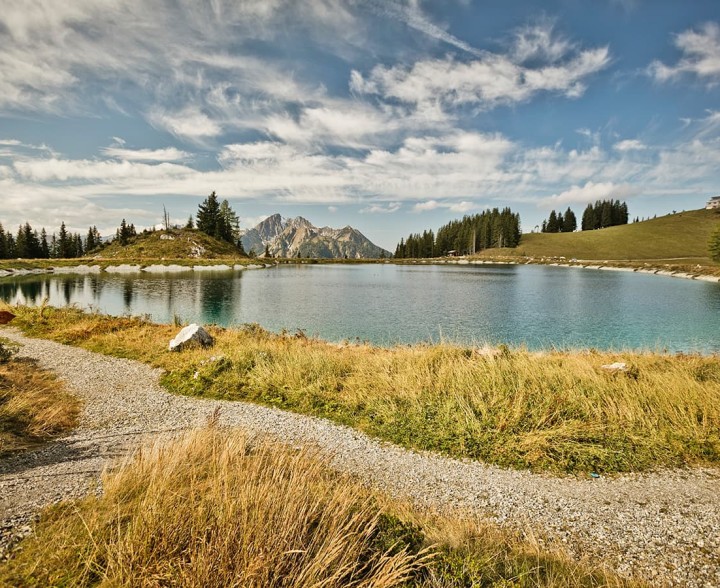 Wanderung zum Gipfel des Sonntagskogels